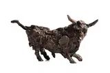 John Behan, Bull, 2009, bronze - numbered 6 from an edition of 8