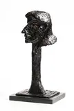 Graham Knuttel, Girl, bronze on granite base - numbered 7 from an edition of 8