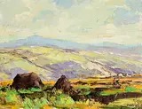 Kenneth Webb, Blanket Bog, Connemara, 1959, oil on canvas