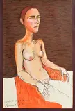 Brian Bourke Hrha Irish, Seated Figure