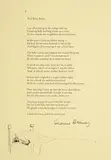 Seamus Heaney, Midterm Break, first edition broadside - printed on cream archival paper