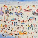 Simeon Stafford, St. Ives, oil on canvas
