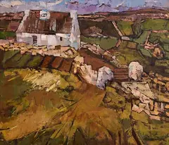 Anna Kostenko, Irish Cottage, 2005, oil on canvas