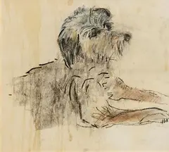 Patrick Collins, For Penelope, pastel on paper
