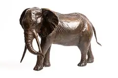 Mark Rode, Bull Elephant, bronze - numbered 1 from an edition of 7
