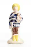 Grayson Perry, Staffordshire Figurine, ceramic replica for Perry's Bristol Museum NHS key workers exhibition - 4th of 4 designes