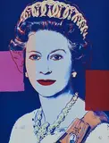 Andy Warhol American, Queen Elizabeth II - Reigning Queens Series, limited edition print - from an edition of 1000 - published to promote Warhol's 'Reigning Queens' series