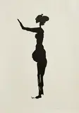 The Táin, Macha Pleading by Louis le Brocquy, 1969, lithograph - numbered 39 from an edition of 70 (No. 31), sold Nov 2022
