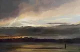 Lindy Anstey, Town Rock, Killyleagh, Co. Down, oil on canvas