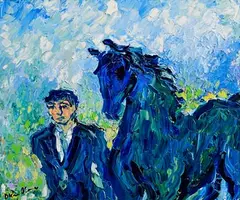 Declan O'Connor, My Favourite, oil on canvas