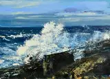 Henry Morgan, Storm at Blackhead, Co. Clare