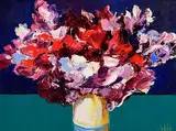 Kenneth Webb, Summer Bouquet, oil on canvas