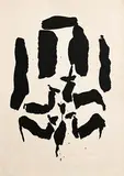 Louis le Brocquy, The Tain, Deer Among Dolmens, 1991, Tapisserie D'Abusson - numbered 1 from an edition of 9
