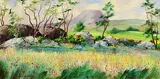 Kenneth Webb, Slemish, Co. Antrim, oil on canvas