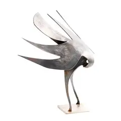 Conor Fallon, Hawk, 2006, unique steel