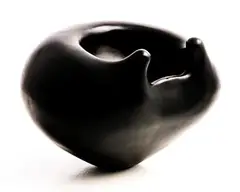 Sonja Landweer, Horned Inverted Ovoid, unique bronze