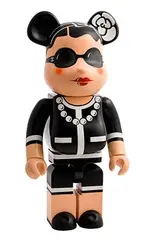 Karl Lagerfeld, Coco Chanel Be@rbrick in association with Medicom, 2006, painted cast vinyl sculpture - numbered 380 from an edition of 1000 with original presentation box