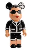 Coco Chanel Be@rbrick in association with Medicom by Karl Lagerfeld, 2006, painted cast vinyl sculpture - numbered 380 from an edition of 1000 with original presentation box, offered Nov 2022