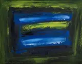 Blue Pools by Seán McSweeney, 1998, oil on canvas, sold Nov 2022