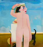 Jack Donovan, The Sailor, oil on board