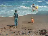 James Le Jeune, Children on the Beach