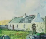 Aidan Bradley, Achill Island, 2005, oil on board
