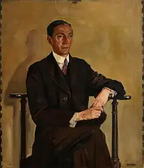 Portrait of Hal McDermott by Seán Keating, oil on canvas, offered Sep 2022