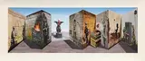 Patrick Hughes, Banksee, 2019, hand-painted 3D multiple with archival inkjet - published by Reverspective Limited, London - artist's proof aside from a numbered edition of 75 - in a Perspex presentation box