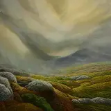 Trevor Geoghegan, Ghost Light (1982/'83), oil on canvas