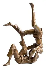Frederick Edward McWilliam, The Judo Players, bronze - numbered 1 from an edition of 5