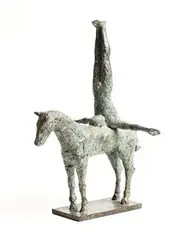 Michael Duhan, The Acrobat, 2000, unique bronze