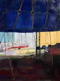 Rose Stapleton, Yellow Truck, oil on canvas
