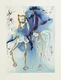 Salvador Dali Spanish, Le Picador - From the Dalinean Horses Series