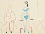Pablo Picasso Spanish, La Comedie Humaine