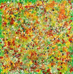 R Scott, Sunday Afternoon, 2022, acrylic on canvas