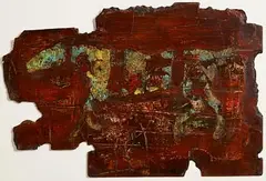 Ross Wilson, The Bridled Horse, oil on card