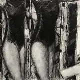 John Shinnors, Circus on the Island II, pastel on paper