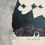 Colin Middleton, Untitled, oil on board