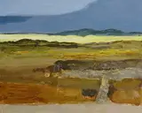 Arthur Armstrong, Landscape, West of Ireland, oil on board
