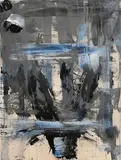 Mark Evans, Vehement, 2021, oil on canvas