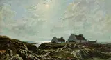 Ciaran Clear, Cottages Under Moonlight