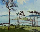 Henry Healy, Ireland's Eye from Howth Head