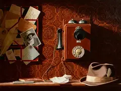 Niall Toolan, The Letter's Demise, 2007, oil on linen