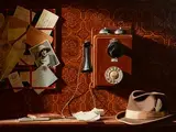Niall Toolan, The Letter's Demise, 2007, oil on linen