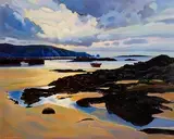 Fergal Nally, Rossbeg Harbour, 2002, oil on canvas