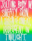 Eddie Peake, Sweat, 2016, limited edition lithograph - from an edition of 100
