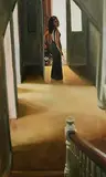 Tina Spratt English, The Doorway, oil on canvas