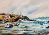 Niall Campion, Roches Point, Co. Cork, 2021, oil on canvas