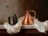 Niall Toolan, Venus and Mars, 2007, oil in linen