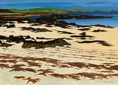Eric Patten, Dog's Bay, Connemara, oil on board